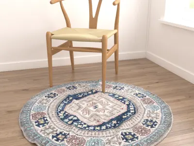 Rugs No 521 Low-poly 3D model
