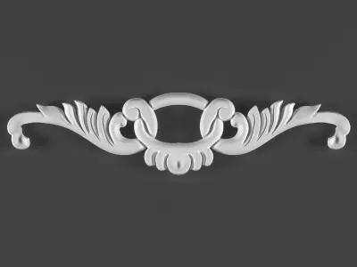 8 ornamental classic decoration 3d model kitbash vol 11 3D model