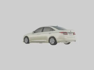 Ecofriendly Sedan model 3D model
