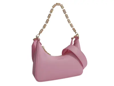 GIVENCHY monogram chain shoulder bag Low-poly 3D model