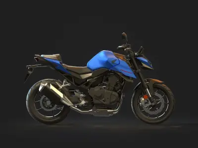 Base model  Honda CB750 Hornet 2025 3D model
