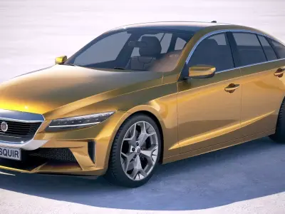 Generic Sedan 2019 3D model