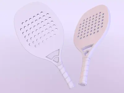 Beach Tennis  3D model