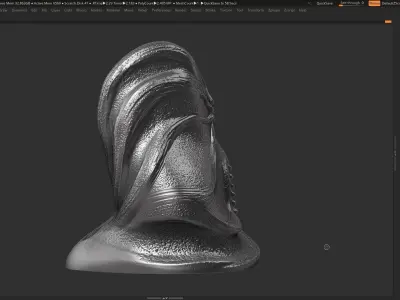 Modern Abstract Decorative sculpture 3d print model 118 3D print model