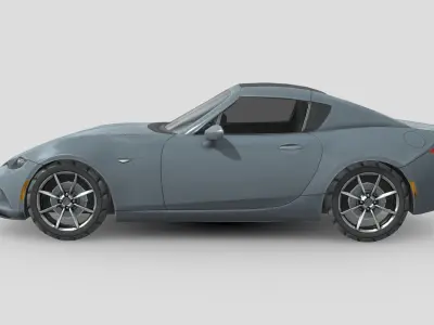 Mazda MX5 Mk4 2016 Low-poly 3D model