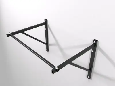 Pull up bar 3D model