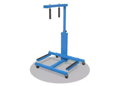 Car door puller  3D model