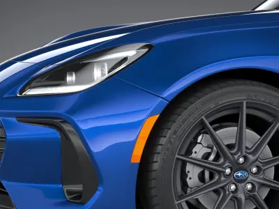 Subaru BRZ 2022 3D model