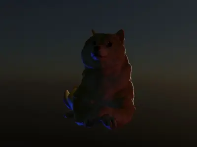 Perfect Doge 3D model