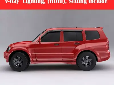 Mitsubishi Pajero Montero Wagon 3D model