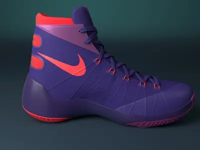 Nike Hyperdunk 2015 3D model