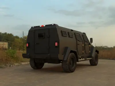 Inkas sentry civilian 2020 low poly Low-poly 3D model