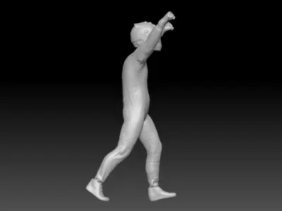 CAR DRIVER FORMULA ONE 1 3D print model