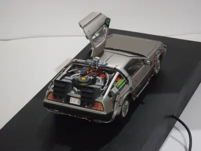 Back to the Future 1 DeLorean 1-18 Scale Super Detailing Parts 3D print model