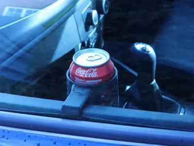 Door Mounted Can Holder Free 3D print model