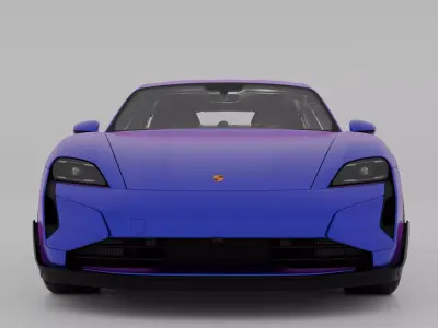 Porsche Taycan Turbo GT 3D model purchase