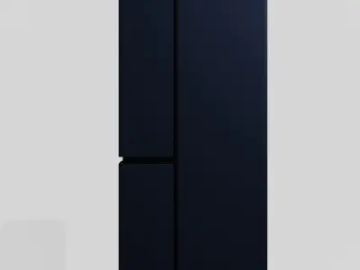 Fridge LG instaview Free low-poly 3D model