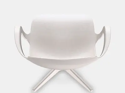 ODGER Swivel chair 1 Low-poly 3D model