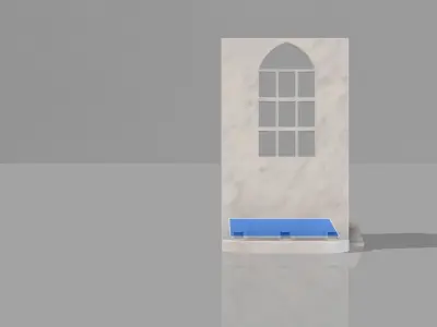 ARCHITECTURAL SUNBEAM POT FOR PLANTS 3D print model