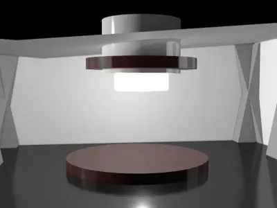 3d Exhibition Stand  and  Hall Design Low-poly 3D model
