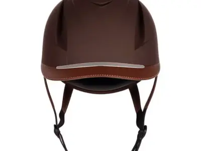 Elegant Equestrian Helmet Safety Meets Style Low-poly 3D model