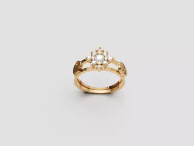 civil engineering graduation ring formatura engenharia civil 3D print model