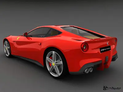 Ferrari F12 Berlinetta 2013 3D model