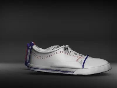 Topper canvas sneakers- Print Model 3D 3D print model