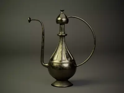 old antique decor Low-poly 3D model