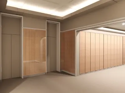 SETTING RENDER JAPAN HOTEL 3D model