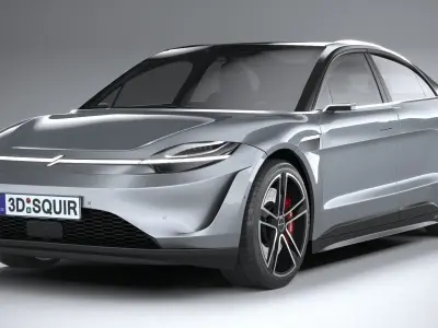 Sony Vision S 2020 3D model