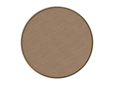 Rustic wooden pizza board-4K pbr texture- high-poly prop 3D model