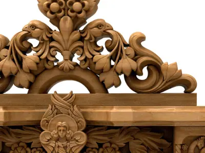 3D Model STL Frame Panel 3D model