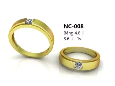 wedding ring Free 3D model