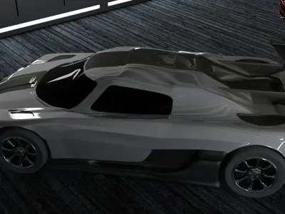 Koenigsegg  Agera Low-poly 3D model