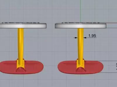 cufflinks 3D print model