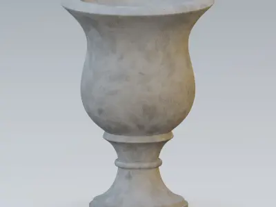Garden urn planter41 3D model