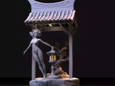 Maiko - Geisha 3D print model