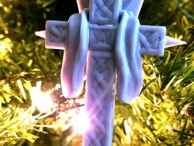Cross Ornament  Free 3D print model