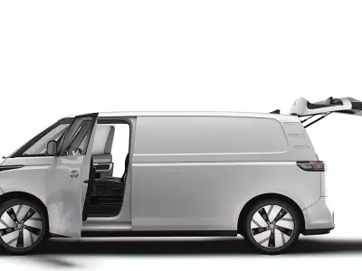 VW ID Buzz Cargo LWB GTX Valve HQInterior 2024 3D model