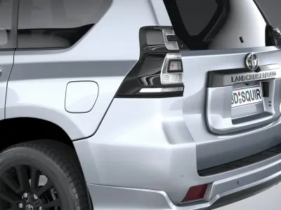 Toyota Land Crusier Prado 2021 3D model