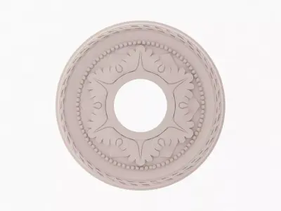 Classic Ceiling Medallion 05 3D model