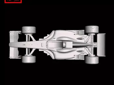Formula 1 - Ferrari F2002 2002 3D print model