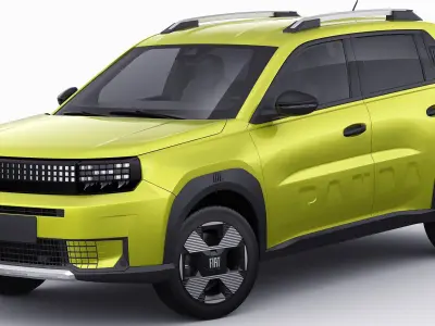 Fiat Grande Panda 2025 3D model