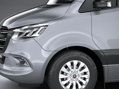 Mercedes-Benz Sprinter Passenger L2H2 2025 3D model