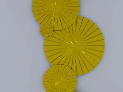 metal decor Free 3D model