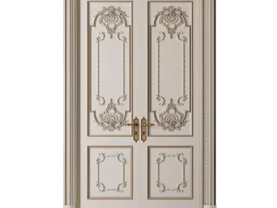 Classic Doors 10 3D model