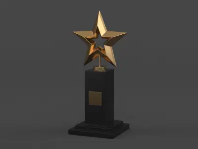 Trophy Cups 3D model 80