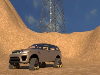 Range Rover Sport 3D model