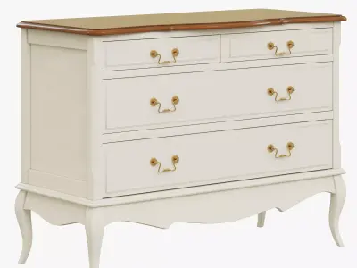 dresser chest of drawers 3D model
